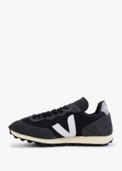 Veja Rio Branco Alveomesh Black White Oxford Grey Trainers -Daniel Footwear Shop veja rio branco p122003 201528 image