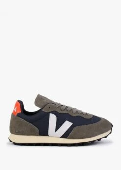 Veja Rio Branco Alveomesh Nautico White Orange Fluo Trainers