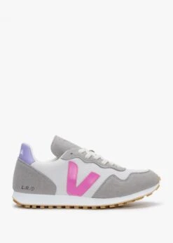 Veja Women's SDU Rec Vegan Alveomesh Light Grey Ultraviolet Trainers
