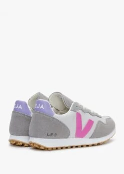 Veja Women's SDU Rec Vegan Alveomesh Light Grey Ultraviolet Trainers -Daniel Footwear Shop veja sdu rec p122108 199661 image