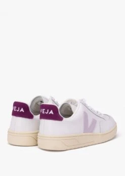 Veja V-12 Leather Extra White Parma Magenta Trainers -Daniel Footwear Shop veja v 12 p134977 203612 image