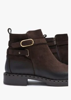 Venus Brown Leather Ankle Boots 9 Venus Brown Leather Ankle Boots -Daniel Footwear Shop venus p135816 200449 image