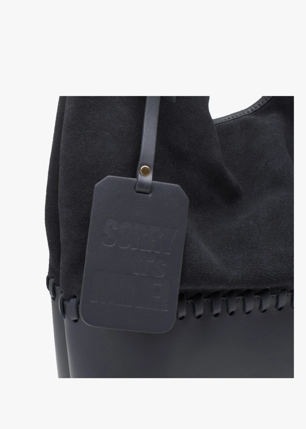 X Christian Villa Grey Leather & Suede Slouchy Hobo Bag 4 X Christian Villa Grey Leather & Suede Slouchy Hobo Bag - Image 4