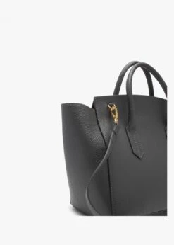 X Christian Villa Grey Tumbled Leather Satchel Bag -Daniel Footwear Shop villastruct p135587 200013 image