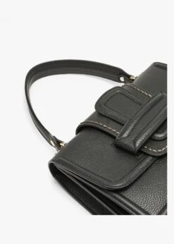 Linda California Nero Leather Shoulder Bag -Daniel Footwear Shop visona linda p135589 195950 image