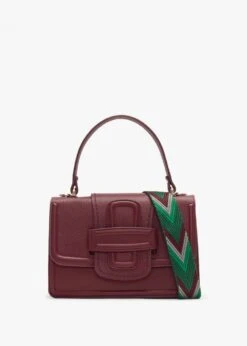 Linda California Vino Leather Shoulder Bag