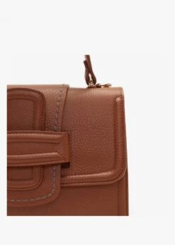 Linda California Caramello Leather Shoulder Bag -Daniel Footwear Shop visona linda p135592 195962 image