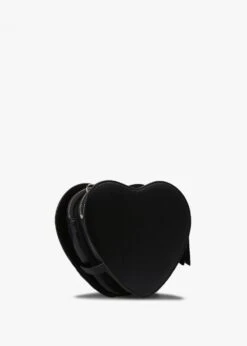 Vivienne Westwood Women's Louise Heart Black Cross Body Bag -Daniel Footwear Shop vw louise heart cross body bag p142175 202677 image