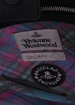 Vivienne Westwood Monaco Multicoloured Tartan Recycled Nylon Tote Bag -Daniel Footwear Shop vw monaco tote bag p142179 213367 image
