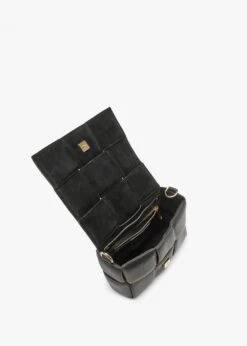 Black Leather Woven Cross-Body Bag -Daniel Footwear Shop vys 407401 p135597 195965 image