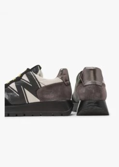 Wonders Black Suede & Nylon Trainers 10 Wonders Black Suede & Nylon Trainers -Daniel Footwear Shop wonders w sneaker p138527 201320 image