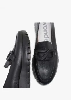 Wonders Wild Black Leather Loafers -Daniel Footwear Shop wonders wild loafer p138539 201376 image